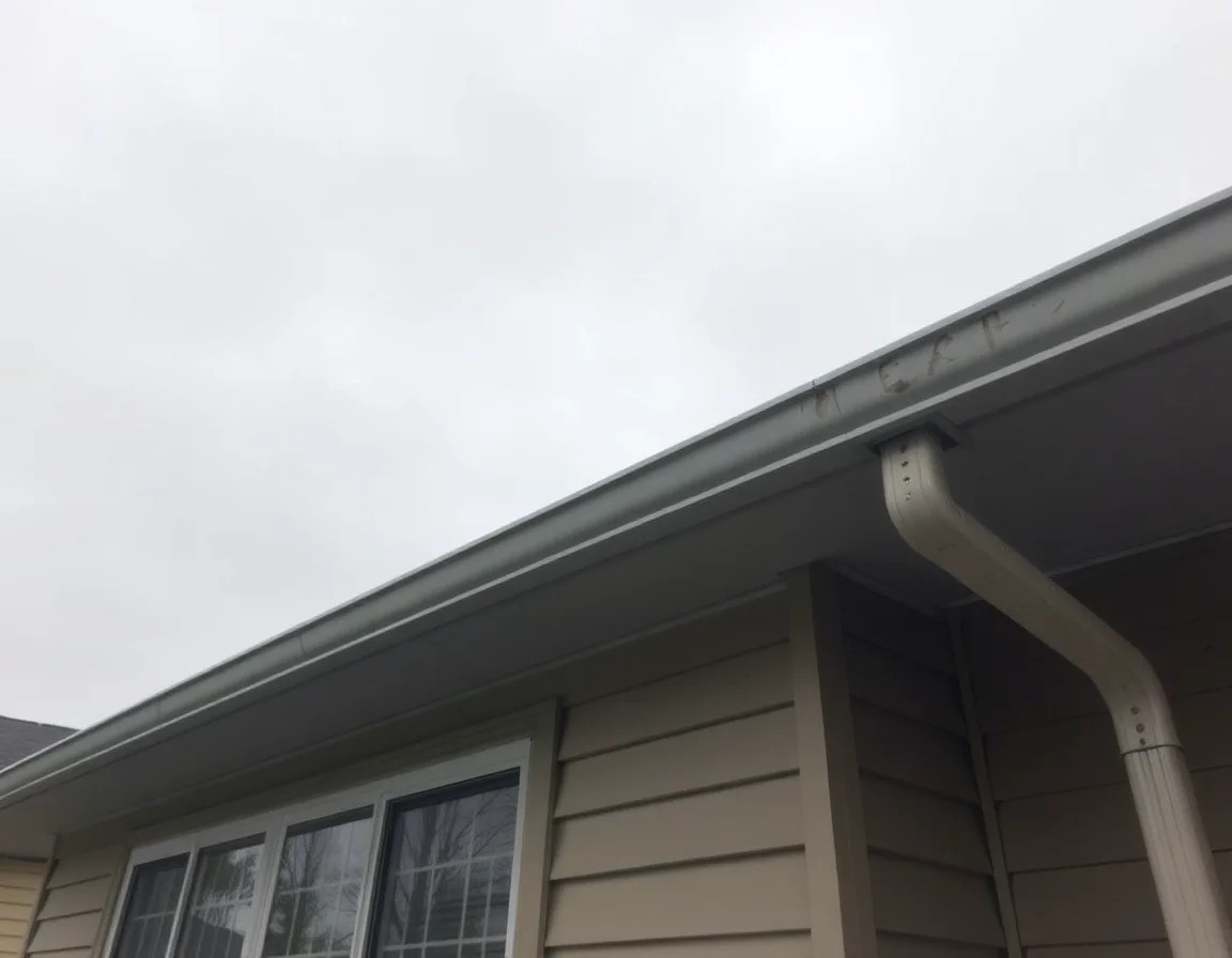 Before: Full gutter installation replacement — sagging sections corrected, Austin, TX