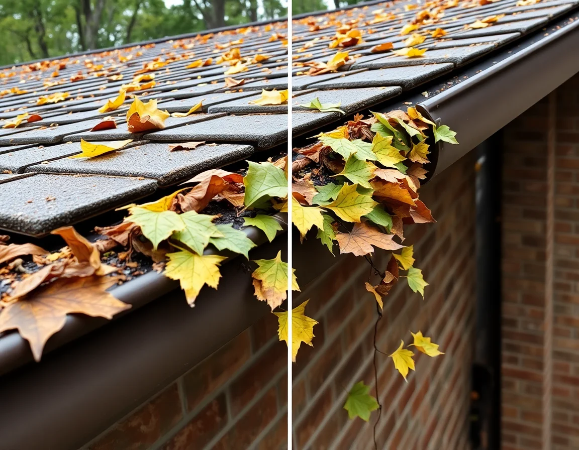 Before: Protective upgrade with leaf management, Serving the greater Austin area.